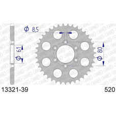 13321-39 звезда задняя (ведомая) стальная, 520, AFAM