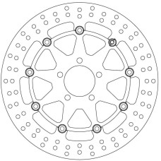 Тормозной диск Ferodo FMD0114RX