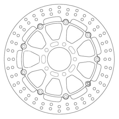 Тормозной диск Ferodo FMD0125RX