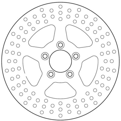 FMD0433R Диск тормозной MOTO 1шт
