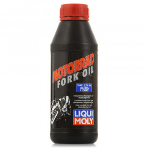 2,5W Синтетическое масло для вилок и амортизаторов Motorrad Fork Oil 2,5W Ultra Liqht.0,5л.7597