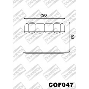 COF047 фильтр масляный МОТО (зам.F307)