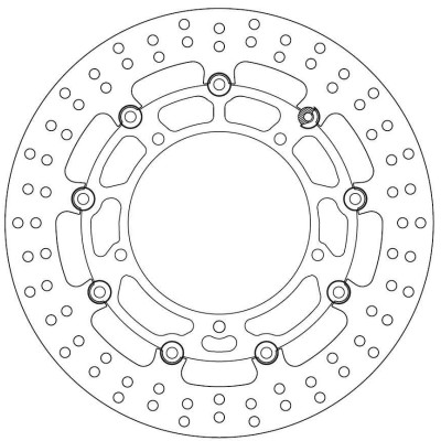 FMD0394RX Диск тормозной MOTO 1шт