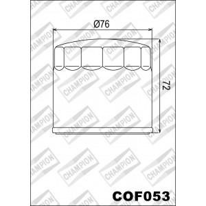 COF053 фильтр масляный МОТО