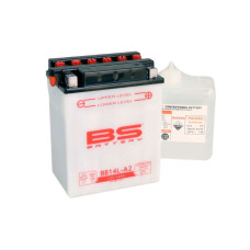 BB14L-A2 Аккумулятор BS , 12В, 14 Ач 134x89x166, обратная ( -/+ ), (YB14L-A2)