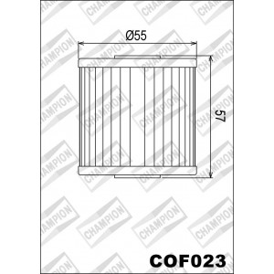 COF023 фильтр масляный МОТО (зам.X310)