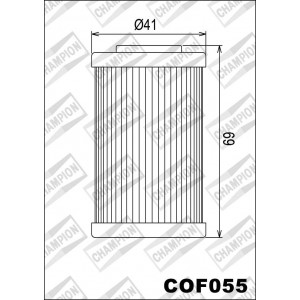 COF055 фильтр масляный МОТО (зам.X310)