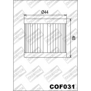 COF031 фильтр масляный МОТО (зам.X310)