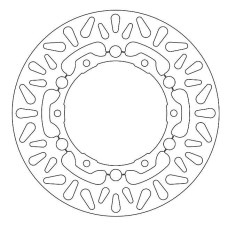 FMD0422RF Диск тормозной MOTO 1шт