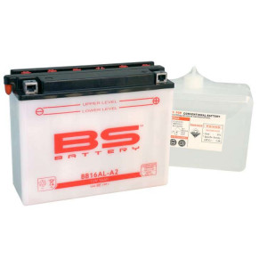 BB16AL-A2 Аккумулятор BS , 12В, 16 Ач 207x71,5x164, обратная ( -/+ ), (YB16AL-A2)
