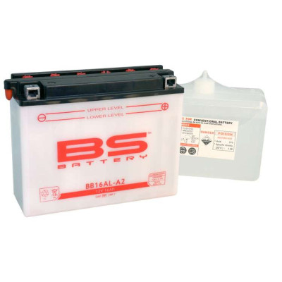 BB16AL-A2 Аккумулятор BS , 12В, 16 Ач 207x71,5x164, обратная ( -/+ ), (YB16AL-A2)