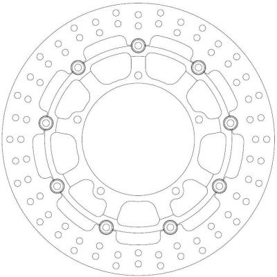 FMD0281RX Диск тормозной MOTO 1шт