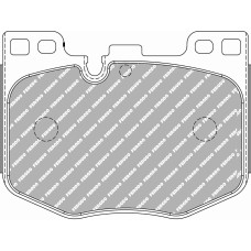 FCP5055H DS2500 Колодки для BMW X5 G05, X7 G07, X3, X4, Z4