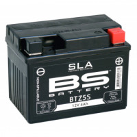 BTZ5S (FA) Аккумулятор BS SLA, 12В, 4 Ач, 65 А 113x70x85, обратная (- / +), (YTZ5SL)