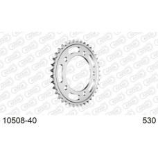 10508-40 звезда задняя (ведомая) стальная , 530, AFAM (JTR302.40)