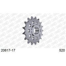 20617-17 звезда передняя (ведущая) стальная , 520, AFAM (JTF1373.17)