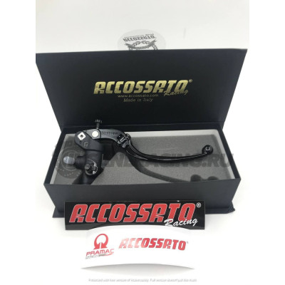 CL022N-L-PRS-RST Главный тормозной цилиндр 19 Accossato черный кованный корпус система PRS (RCS19)