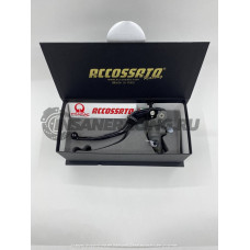 CY083-L-RST Главный цилиндр сцепления Accossato PRS 17 x 15-16-17 кованый корпус, складной рычаг