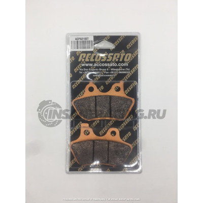 AGPA215ST Тормозные колодки Accossato (FDB2097)