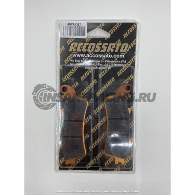 AGPA25ST Тормозные колодки Accossato Sinter (FDB2075)