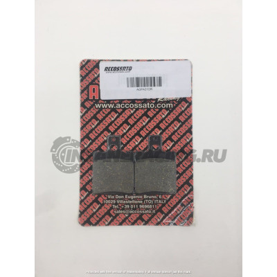 AGPA31OR Тормозные колодки Accossato Organic (FDB207)