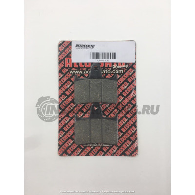 AGPP143OR Тормозные колодки Accossato Organic (FDB2111)