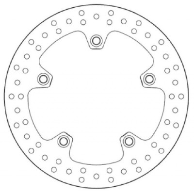 Тормозной диск Ferodo FMD0407R  BMW R1200GS (68B407C0)