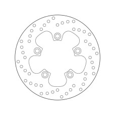 Тормозной диск BREMBO 68B40744 для мотоцикла SUZUKI GSX, SV