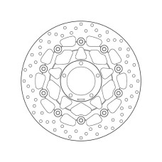  78B40845 Тормозной диск Brembo