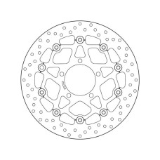 78B40861 Тормозной диск Brembo