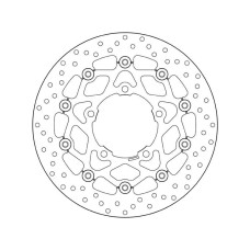  78B40864 Тормозной диск Brembo