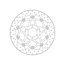 Тормозной диск BREMBO 78B40885 для мотоцикла DUCATI MONSTER