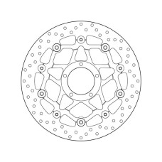 Тормозной диск BREMBO 78B40886 для мотоцикла DUCATI