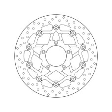 Тормозной диск BREMBO 78B40889 для мотоцикла MV AGUSTA
