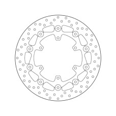 Тормозной диск BREMBO 78B40894 для мотоцикла Yamaha MT-01