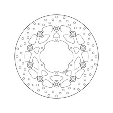 Тормозной диск BREMBO 78B40896 для мотоцикла BMW F700 GS