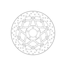 Тормозной диск BREMBO 78B408A1 для мотоцикла KAWASAKI VN1500