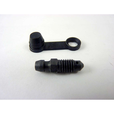 105338752 Прокачной болт М8х1,25 с колпачком, черный Brembo racing