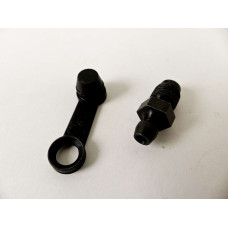 105338760 Прокачной болт М10х1,0 с колпачком, черный Brembo racing