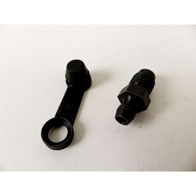 105338760 Прокачной болт М10х1,0 с колпачком, черный Brembo racing