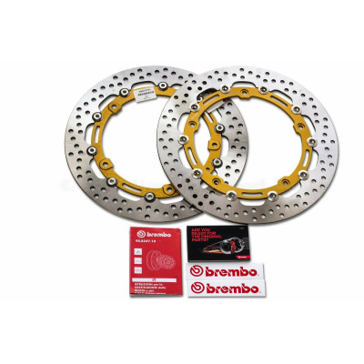 208973751 Тормозные диски HPK S-SPORT KIT DISC BMW S 1000 RR 09-17 Brembo Racing к-т 2шт