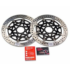 208A98553 Тормозные диски T-Drive Front Rotors BMW S 1000 RR HP4, 2013- Brembo Racing к-т 2шт
