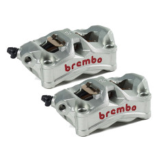 220D02010 К-кт тормозных суппортов Brembo Racing STYLEMA, 100мм (литой моноблок 4*30мм)