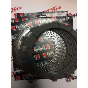 FCS0717/2 комплект дисков сцепления мото (фрикционные + металлические)