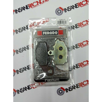 Ferodo FDB2012P Тормозные колодки дисковые MOTO, блистер 2 шт