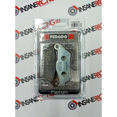 Ferodo FDB2018P Тормозные колодки дисковые MOTO, блистер 2 шт