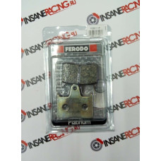 Ferodo FDB2111P Тормозные колодки дисковые MOTO, блистер 2 шт