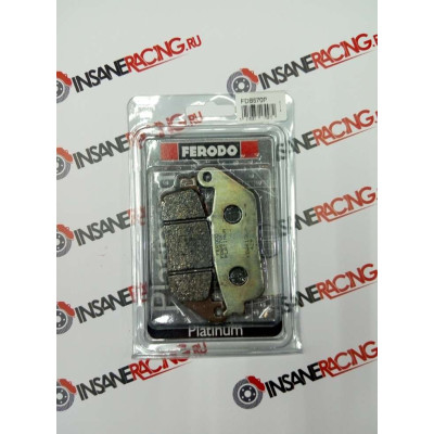 Ferodo FDB570P Тормозные колодки дисковые BMW, HONDA, KAWASAKI, SUZUKI, TRIUMPH,YAMAHA блистер 2 шт