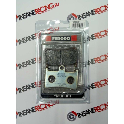 Ferodo FDB605P Тормозные колодки дисковые MOTO, блистер 2 шт