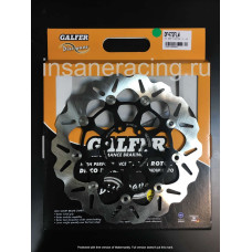 Плавающий лепестковый тормозной диск со стальной ступицей Galfer DF472CW YAMAHA VICTORY INDIAN